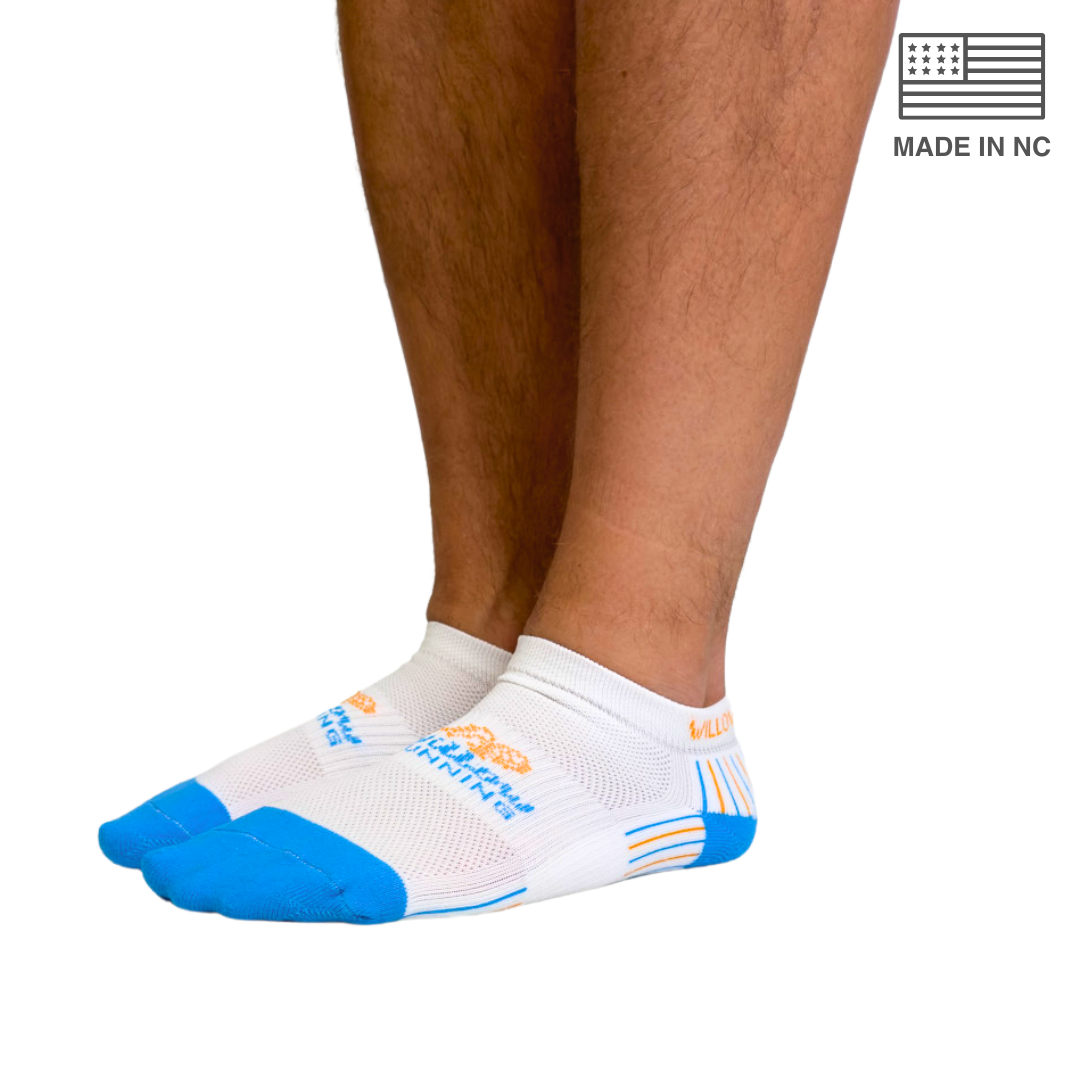 Custom Athletic Running Socks (WHITE)