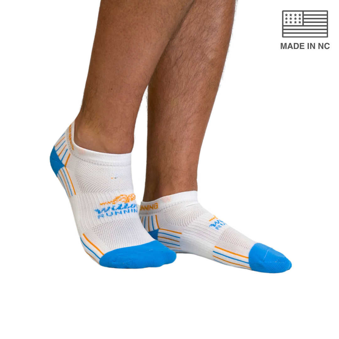 Custom Athletic Running Socks (WHITE)